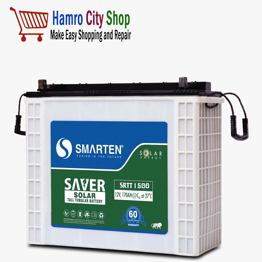 Smarten Saver 150 ah Solar Tubular Battery